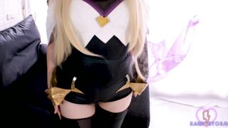 Ahri Kda Hard Double Penetration And Blowjob Swimming Goggles