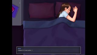 Summertime Saga - Fucking Stepsister While She's Asleep