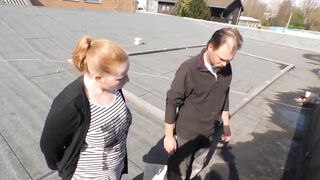 Hausfrauficken - German Granny Lets Her Old Neighbor Fuck Her Hard - Amateureuro