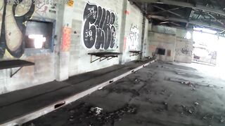 Pulled Over To Fuck In Abandoned Factory