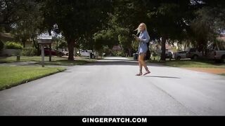 Gingerpatch - Ginger Bombshell Pounded A Stranger With Big Cock