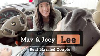 Hot Couple + Cold Car = Best Dick Ride Ever: Mav & Joey Lee