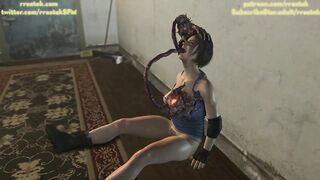 Jill Valentine In Huge Trouble 3D Porn Animation