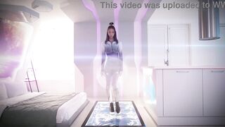 Moving In Time And Outer Space! Fucking In Spaceship - Lia Maryana