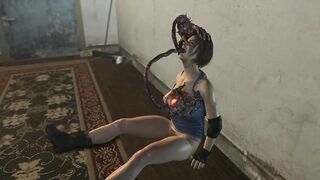 Jill Getting Fucked By Resident Evil Creatures Hardcore 3D Animation