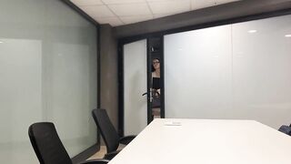 Fucked A Hot Secretary In The Office Toilet