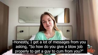 Girl Blogger Tells And Shows How To Fuck Properly And Hard