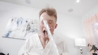 (Payton Hall) Apologizes To (Jimmy) For Spilling The Lemonade On Him With An Amazing Blowjob - Brazzers