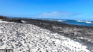 German Skinny Blonde Fucked In Fuerteventura