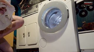 Step Sister Got Stuck Again Into Washing Machine Had To Call Rescuers