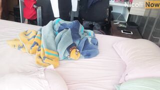 18 Year Old Angel Doesn't Have Money For Rent So She Pays With Her Ass - Nicoli Now