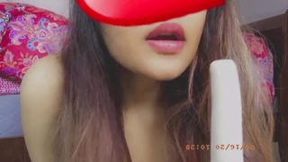 Popsicle Blowjob - Indian Girl Interracial Wmif