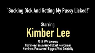 Cock Sucking Kimber Lee 69S With Her Hard Dick Boyfriend