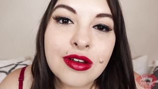 Tempting You With Toxic Red Kisses - Lipstick Fetish Mesmerize - Preview - Sydney Screams