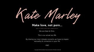 Real Couple's Erotic Lovemaking & Sensual Love - Kate Marley