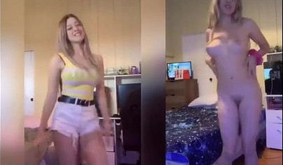 Compilation Of A Tiktok Teen Star Showing Off Her Body And Masturbating