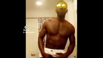 Hot Ebony Male Strip Tease Snapchat Compilation