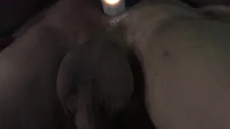 Boyfriend Takes Big Vibrating Dick Up The Ass