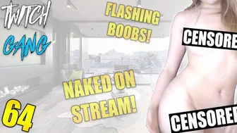 Twitch Girl Flashing Boobs Nipslips On Stream Set 64