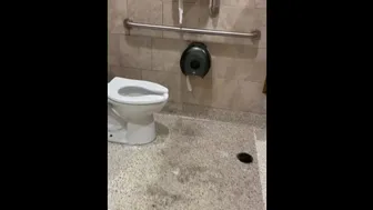 Pissing In A Dirty Wawa Gas Station Bathroom