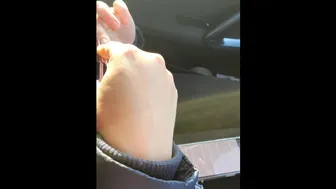 Step Mom Get Fucked In The Car In Front Of Amazon Warehouse By Step Son