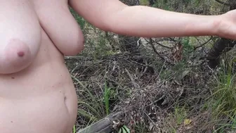 Couple Walk Naked In Australian Bushland