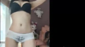 Sexy Asian Dancing And Teasing With Big Boobs And Hot Ass