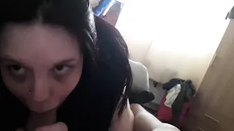 Hot Teen Gives A Non Stop Blowjob