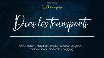 Excite-Toi Dans Les Transports, Personne Ne Le Saura [Audio Porn Français Solo Frustration]