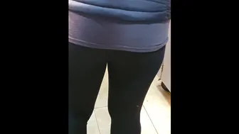 Step Sister In Leggings Train Her Perfect Ass Fucking Brother In Front Of Step Mom