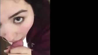 College Girl Sucks Cock And Gets A Huge Load On Her Face