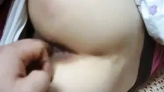 Cumming On Asian Girlfriend