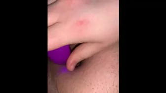 Vibrator Action On That Pussy