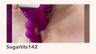 Slow Motion Squirting With Dp Toy