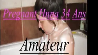 Amateur Pregnant Hanna Naked Girl Tits Ass Shower