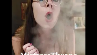 Small Tits Smoking