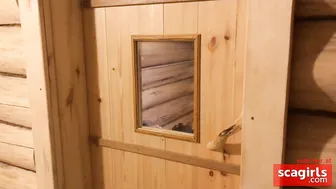 Hot Finnish Girl Suck Cock In Sauna, Deep Blowjob, Pov