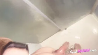 Deep And Sloppy Blowjob In The Shower, Pov