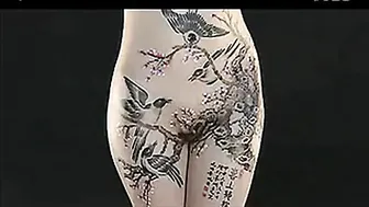 Chino Art Body Painting In Chine