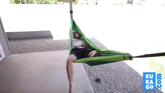 Fucking Outside In A Hammock