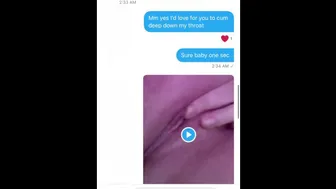 Twitter Sext Chat (With Video)