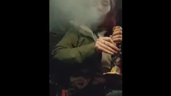 Watch Me Smoke While Touching Myself And Rub My Clit