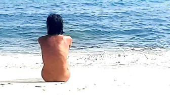 Exposed Sexy Couple At The Beach, Sex In Public