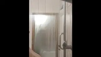 Spying On My Step Sister With Huge Boobs While Showering Shhhhhh