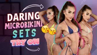 Microbikinis Lv Try On! Sexy, Cheeky, Nip Slip, Sheer, Crochet