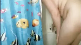 Bbw Cums With Showerhead On Cam