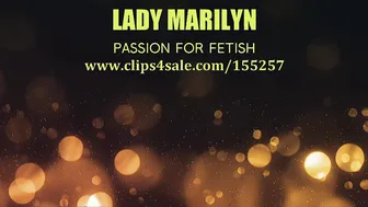 Lady Marilyn Nylon Slave Foot Fetish, Footjob, Blowjob, Legjob Session