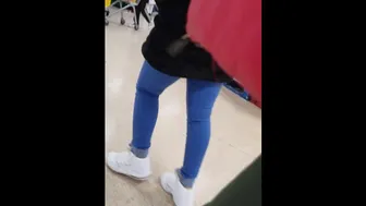 Step Mom Risky Fuck In Supermarket With Step Son In Ripped Jeans