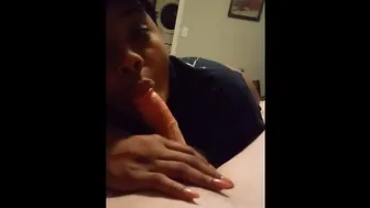 Ex Ebony Girlfriend Swallowing