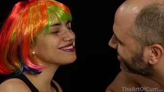 Colorful Wig Facial